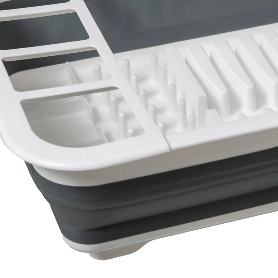 Égouttoir à vaisselle 1 niveau rétractable