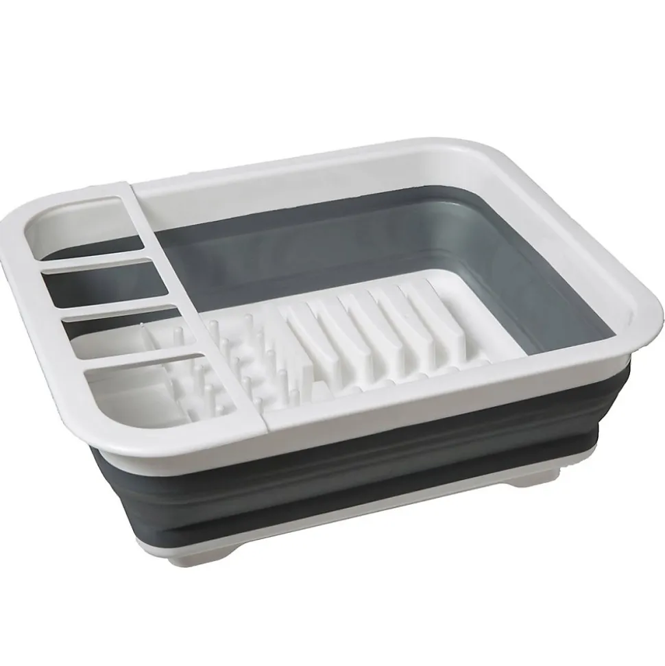 Égouttoir à vaisselle 1 niveau rétractable