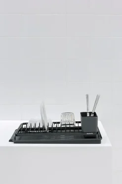 Égouttoir à vaisselle en aluminium Brabantia SinkSide anthracite