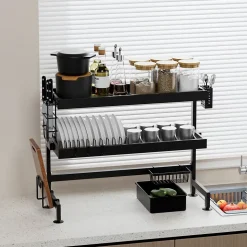 Égouttoir à Vaisselle en INOX, pour Comptoir de Cuisine et Évier -65cm