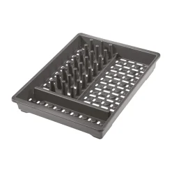 Égouttoir à vaisselle en plastique Tontarelli Bella gris