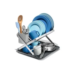 Égouttoir à vaisselle pliable 2 étages Oxo OX13322800