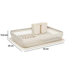Égouttoir Mayaj en plastique beige - Beige- 5five