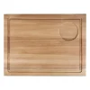 Grande planche à steak en bois d'acacia 31x24x2.5 cm - Olympia