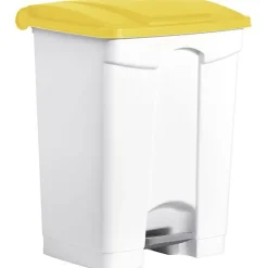 Grande Poubelle à tri à pédale 70 litres pour Sac 240 litres - Jaune