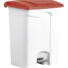 Grande Poubelle à tri à pédale 70 litres pour Sac 240 litres - Rouge