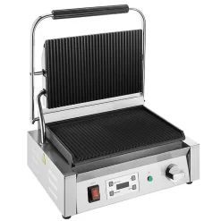 Gril de Contact Extra Large Plaques Rainurées - Buffalo