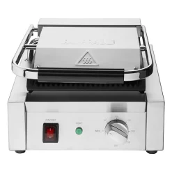 Gril de Contact Simple Bistro Plaque Rainurée 1,5 kW - Buffalo