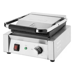 Gril de Contact Simple Bistro Plaque Rainurée 1,5 kW - Buffalo