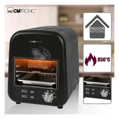 Gril éléctrique Clatronic EBG 3760 Noir