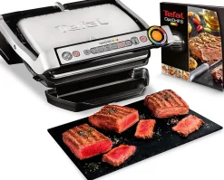 Gril OptiGrill+ Inox 2000W 6 Programmes Auto