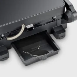 Gril SEVERIN - KG2398 - Surface cuisson 30x22cm - Plaques amovibles - Revetement céramique - 1800W