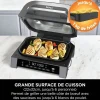 Grill & Friteuse sans huile - NINJA - MAX 6-en-1 DG551EU - 1760 W - 6 modes de cuisson - Gris