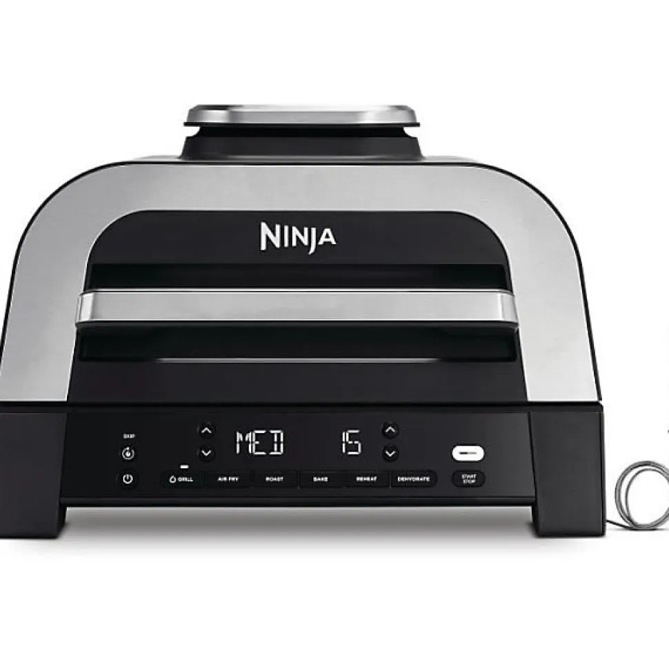 Grill & Friteuse sans huile - NINJA - MAX 6-en-1 DG551EU - 1760 W - 6 modes de cuisson - Gris