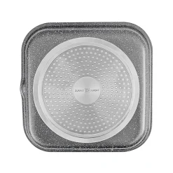 Grill Aluminium Anti Adhésif 24cm Tfi Genesis Gris Durand Dupont