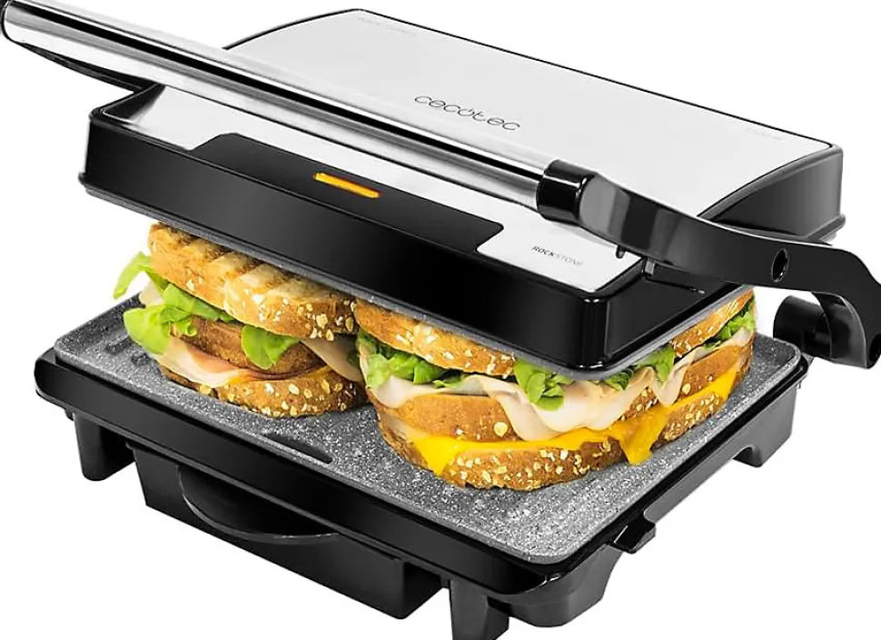 Grill Cecotec 1500W RockStone Inox