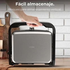 Grill Cecotec 1500W RockStone Noir