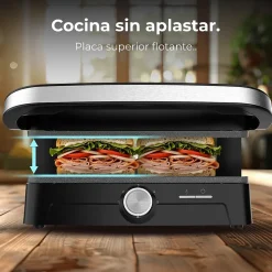 Grill Cecotec 2000W RockStone 180 Noir