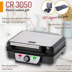 Grill électrique 2 en 1 Mesko MS 3050