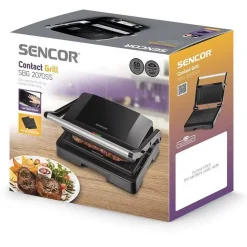Grill électrique - SENCOR - SBG 2070SS - 1000 W - Noir