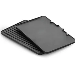 Grill multifonctions - BRAUN - Multi Grill 9 Pro - 2200 W - 3 positions de chauffe - Noir / Acier