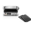 Grill multifonctions - BRAUN - Multi Grill 7 - 2000 W - 3 positions de chauffe - Noir/Acier