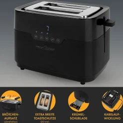 Grill pain avec écran tactile Proficook PC-TA1244