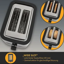 Grill pain avec écran tactile Proficook PC-TA1244