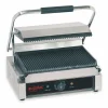 Grill Panini Plaques en Fonte Rainurées 320 x 210 mm - Pujadas
