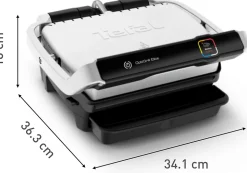 Grill Tefal OptiGrill Elite 2000W Métal