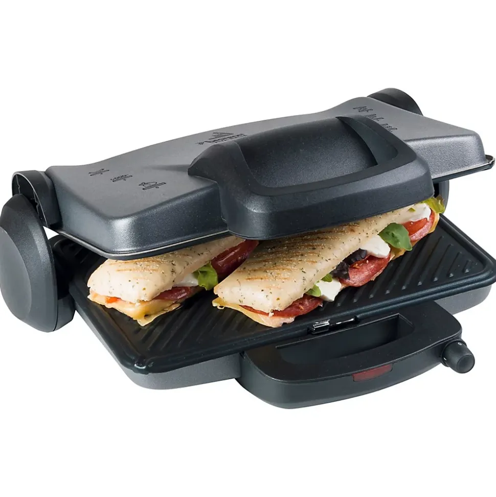 Grill viande et panini 1800w Bestron ACG380 viva italia