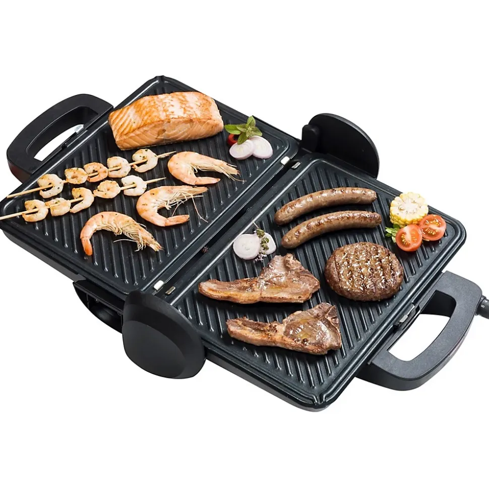 Grill viande et panini 1800w Bestron ACG380 viva italia