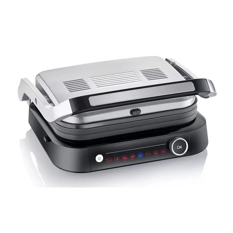 Grill viande 1800w noir/inox Severin KG2395 sevini pro
