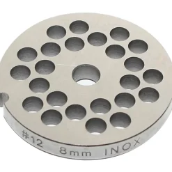 Grille 8 mm pour hachoir à viande N12 REBER
