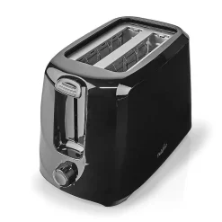 Grille pain 2 Emplacements Thermostat réglable Noir NEDIS