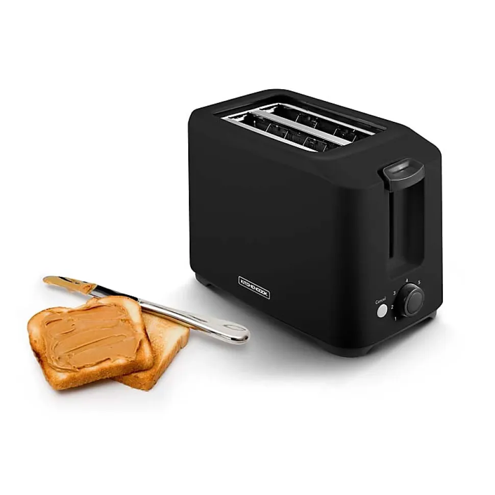 Grille Pain 2 Fentes Et Tiroir Ramasse Miettes Toasteo Kitchencook