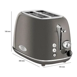 Grille pain 2 fentes vintage Proficook PC-TA 1193 Anthracite