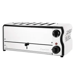 Grille Pain Professionnel - 6 Fentes Blanc - Rowlett Esprit