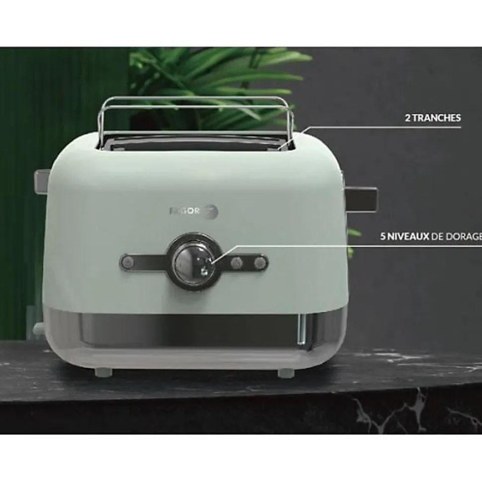 Grille Pain - Toaster Electrique Grill Pain - FAGOR - FG1930 - 3 fonctions : Réchauffage, Annulation, Décongélation