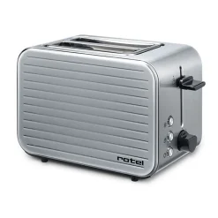 Grille pain chromé avec 7 niveaux de réglages Rotel