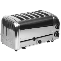 Grille Pain Professionnel en Inox - 6 Tranches - Dualit