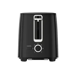 Grille pains toasters - KITCHEN CHEF - KSTOASTBLACK2T - 700W - 1 tranche - Noir