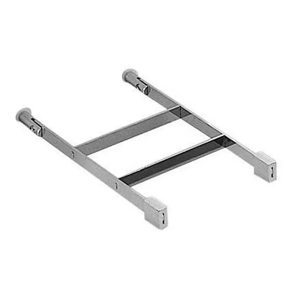 Grille porte-seau O.NOVO - Largeur: 177,5 mm - Longueur: 272 mm - Hauteur: 21 mm - Chromée