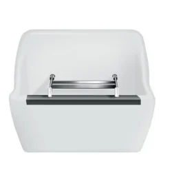 Grille porte-seau O.NOVO - Largeur: 177,5 mm - Longueur: 272 mm - Hauteur: 21 mm - Chromée