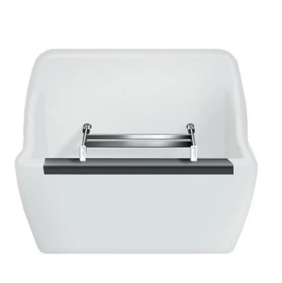 Grille porte-seau O.NOVO - Largeur: 177,5 mm - Longueur: 272 mm - Hauteur: 21 mm - Chromée