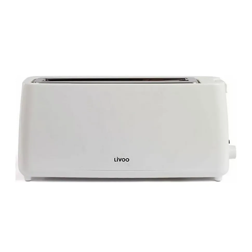 Grille-pain 1 fente 900w blanc Livoo DOD168C
