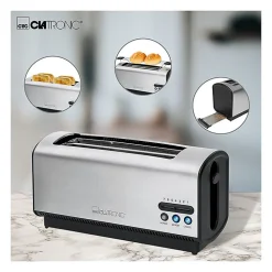 Grille-pain 2 fentes longues Clatronic TA 3687