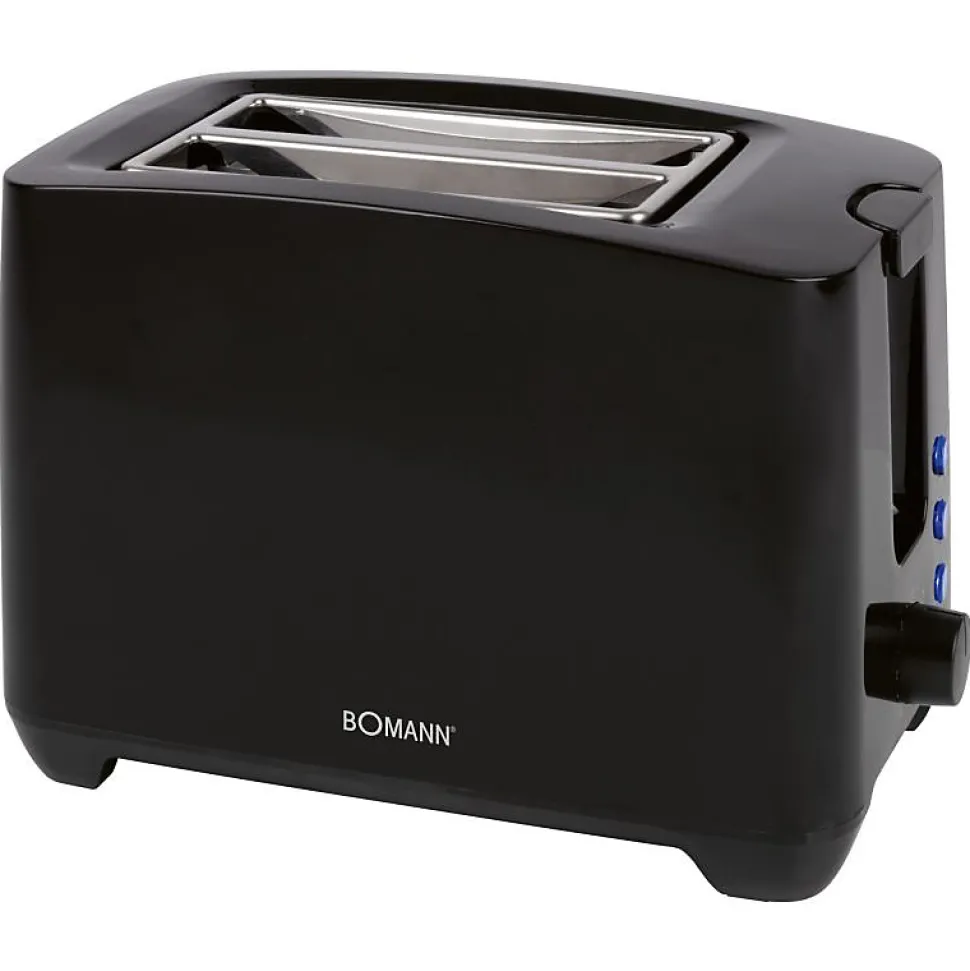 Grille-pain 2 fentes Noir Bomann TA6065CB-Noir