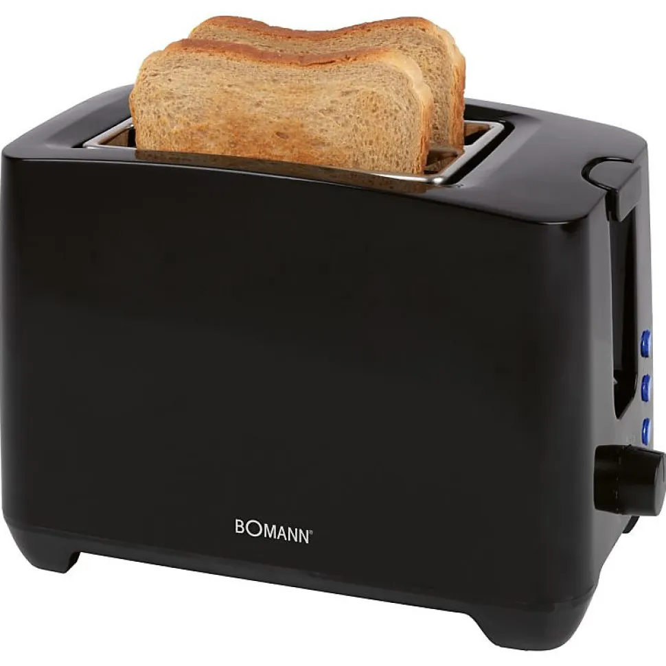 Grille-pain 2 fentes Noir Bomann TA6065CB-Noir