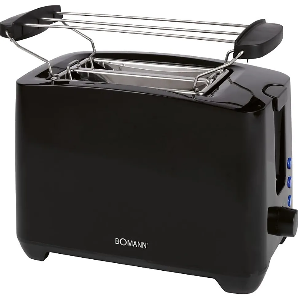 Grille-pain 2 fentes Noir Bomann TA6065CB-Noir